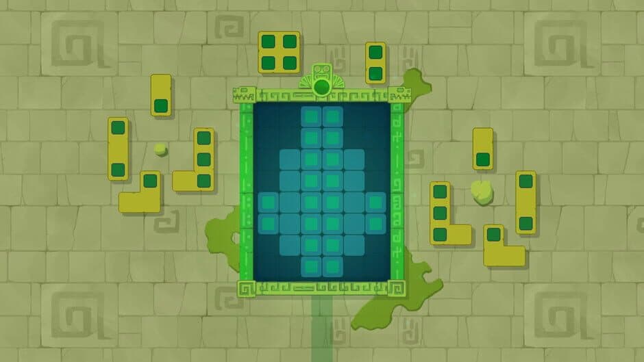 Скриншот 1 из Puzzle: Stone Blocks - Levels Pack 4 Mayan