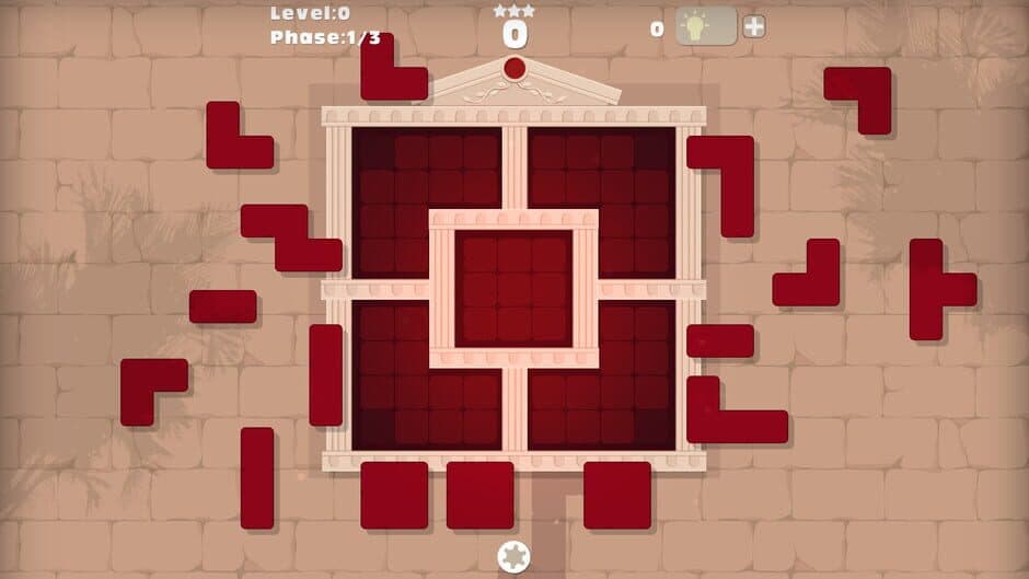 Скриншот 3 из Puzzle: Stone Blocks - Levels Pack 3 Rome