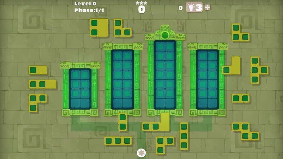 Скриншот 1 из Puzzle: Stone Blocks - Levels Pack 5 BigMix 1