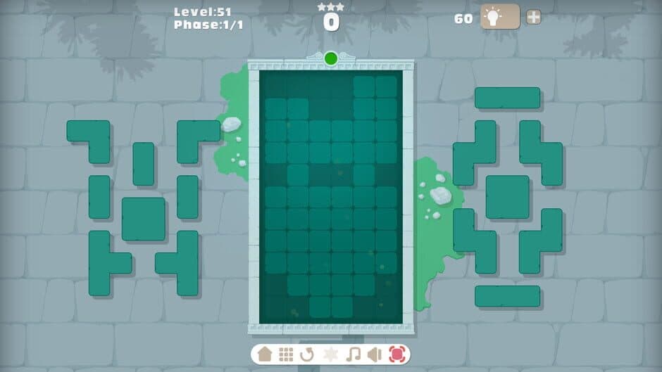Скриншот 1 из Puzzle: Stone Blocks - Levels Pack 1 Greece