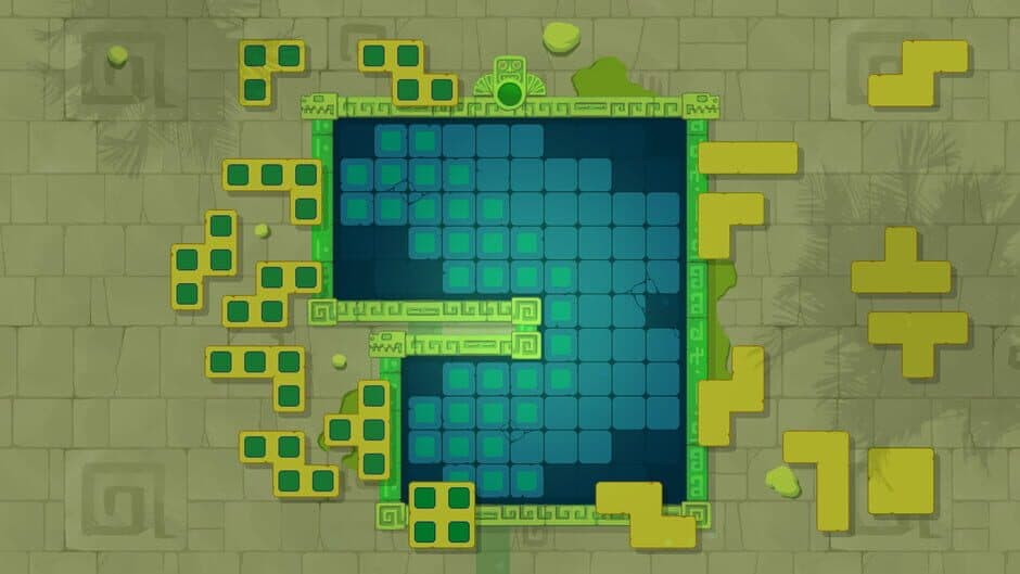 Скриншот 5 из Puzzle: Stone Blocks - Levels Pack 4 Mayan