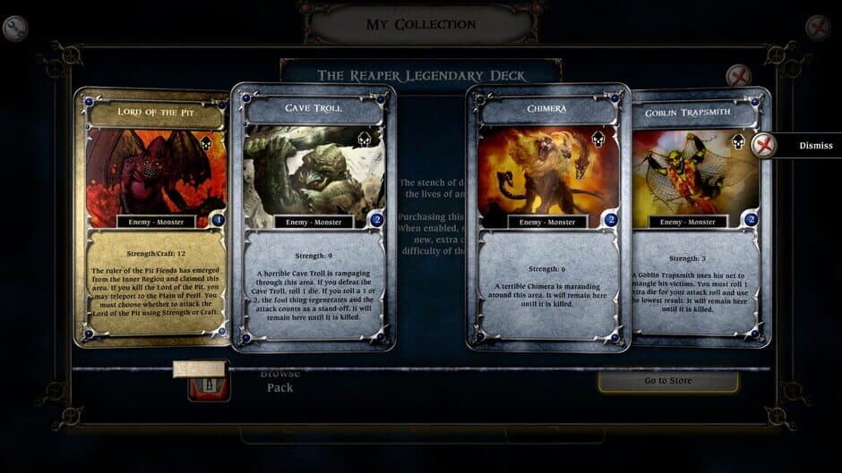 Скриншот 2 из Talisman: The Reaper Expansion - Legendary Deck