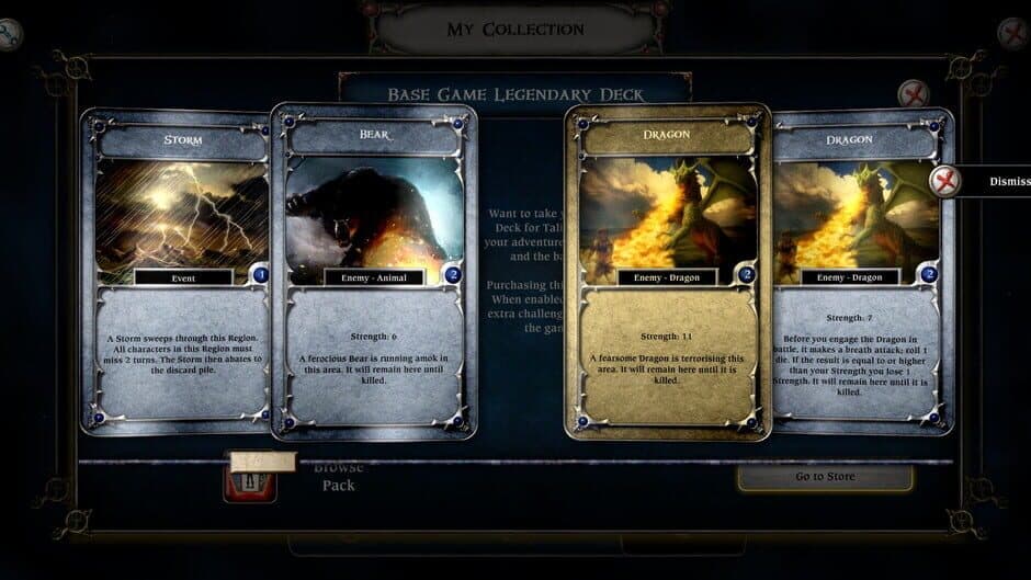 Скриншот 2 из Talisman: Legendary Deck