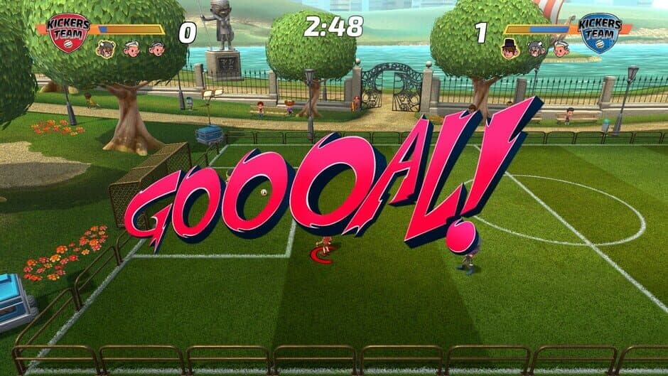 Скриншот 2 из Super Kickers League: Vikings and Valkyries!