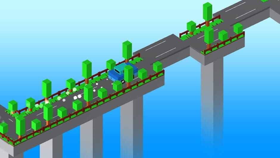 Скриншот 2 из Crossy Bridge