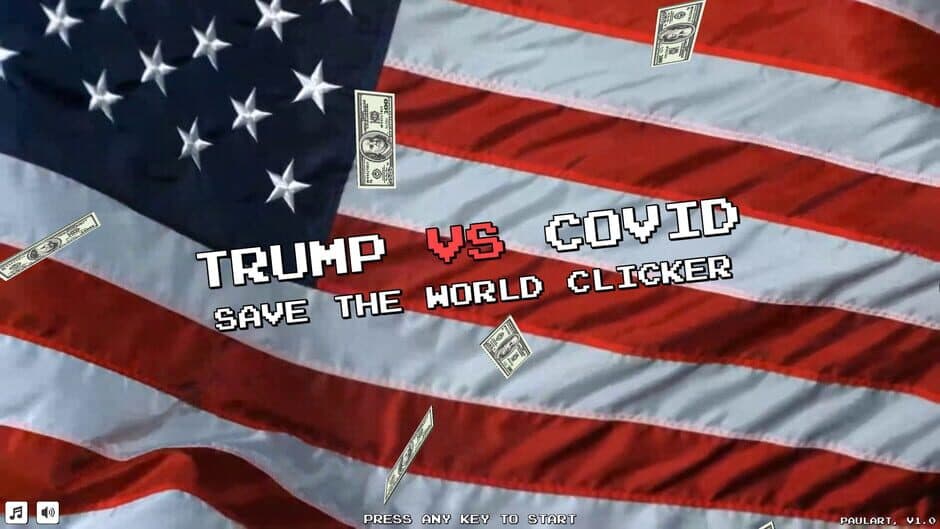 Скриншот 1 из Trump vs. Covid: Save the World Clicker