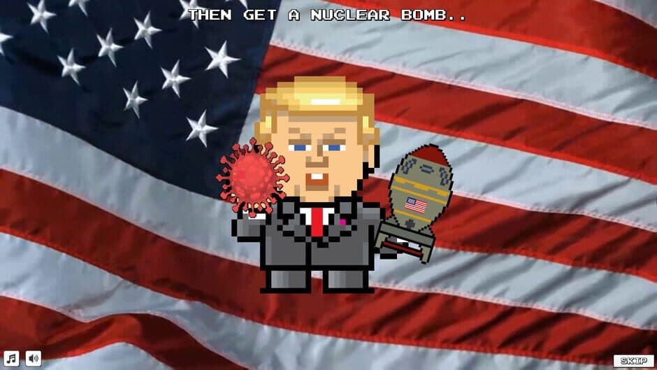 Скриншот 2 из Trump vs. Covid: Save the World Clicker