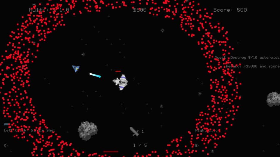 Скриншот 3 из Asteroids... But Roguelite