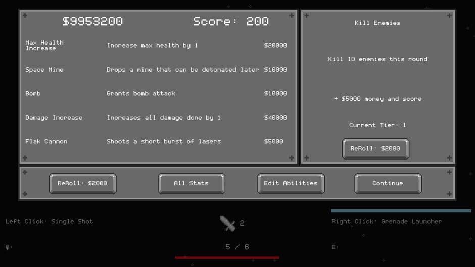 Скриншот 5 из Asteroids... But Roguelite