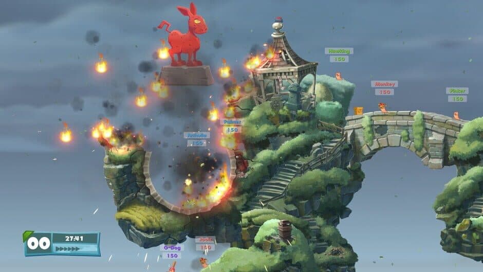 Скриншот 2 из Worms Battlegrounds + Worms W.M.D