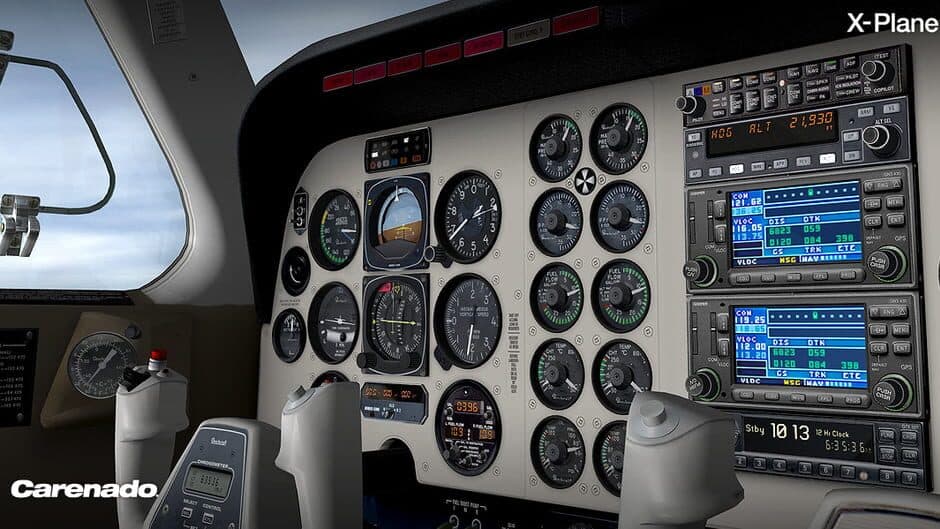Скриншот 9 из X-Plane 10 Global: Carenado - B58 Baron