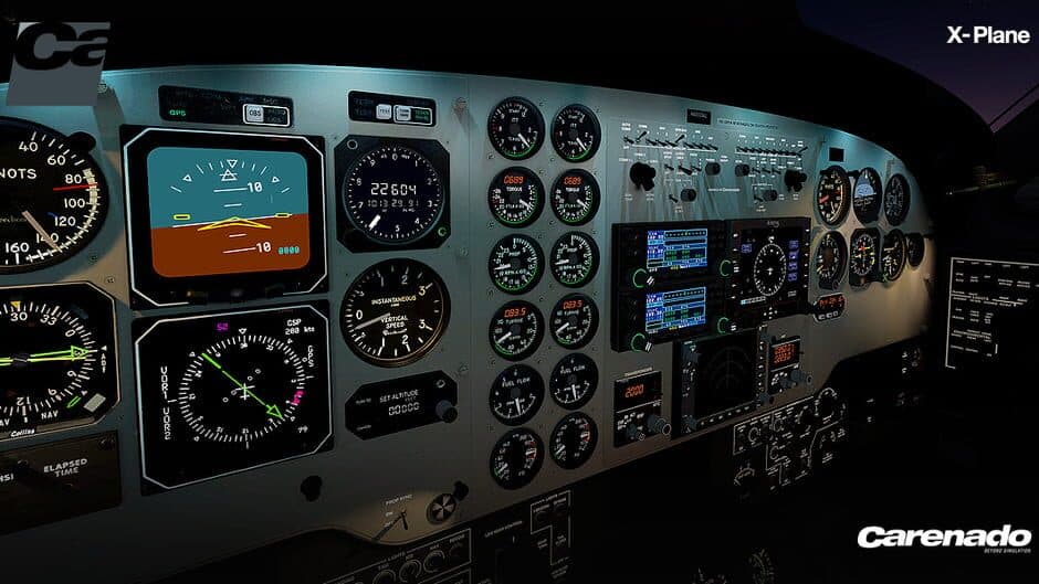 Скриншот 4 из X-Plane 10 Global: Carenado - B200 King Air