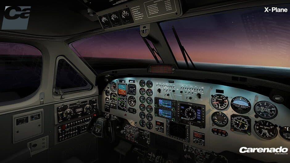 Скриншот 8 из X-Plane 10 Global: Carenado - B200 King Air