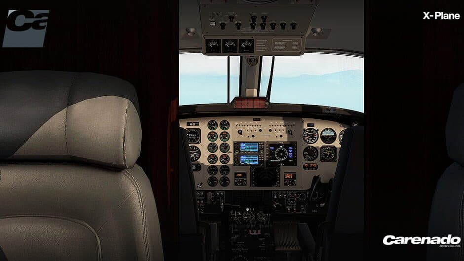 Скриншот 1 из X-Plane 10 Global: Carenado - B200 King Air