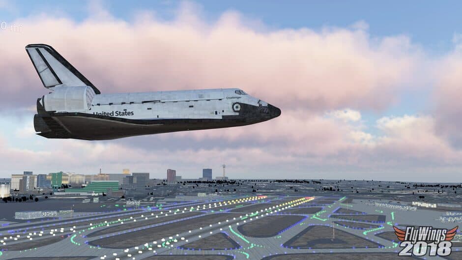Скриншот 1 из FlyWings 2018 Flight Simulator: Space Shuttle Family