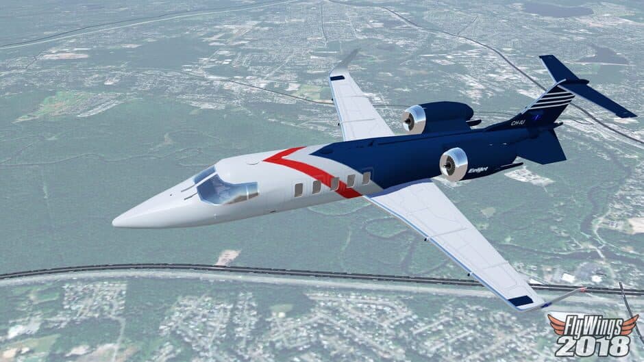 Скриншот 1 из FlyWings 2018 Flight Simulator: Learjet Family