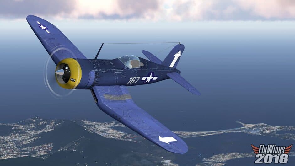 Скриншот 5 из FlyWings 2018 Flight Simulator: World War II Fighters