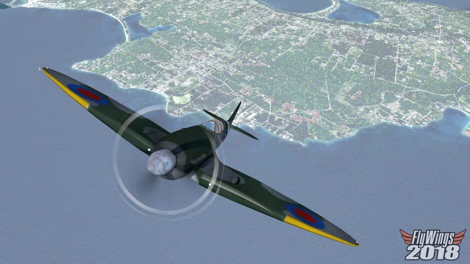 Скриншот 4 из FlyWings 2018 Flight Simulator: World War II Fighters