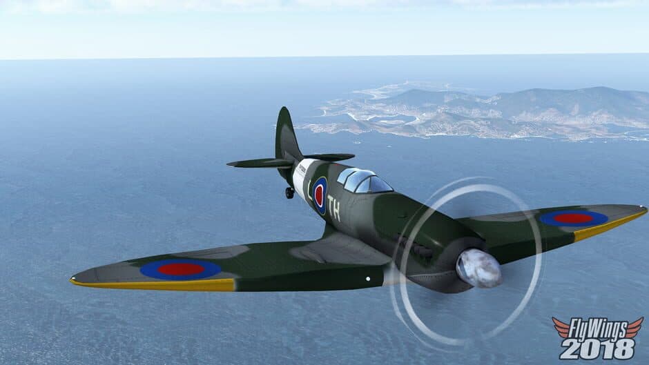 Скриншот 2 из FlyWings 2018 Flight Simulator: World War II Fighters