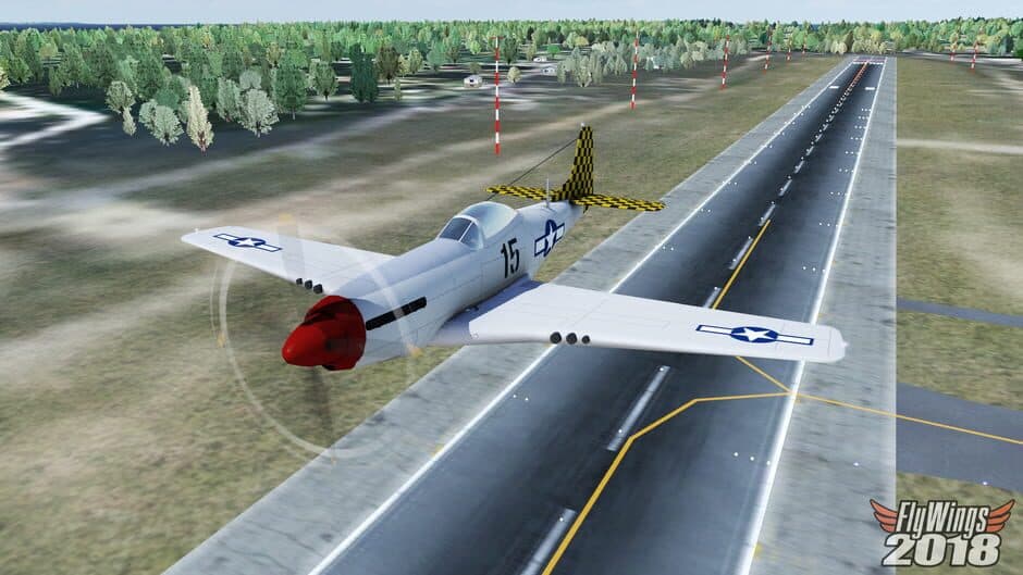Скриншот 1 из FlyWings 2018 Flight Simulator: World War II Fighters
