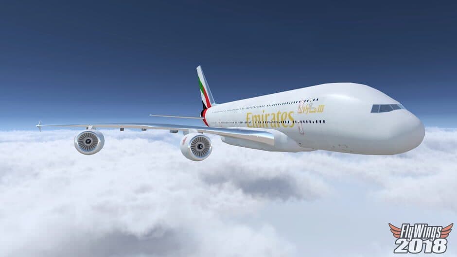 Скриншот 3 из FlyWings 2018 Flight Simulator: Airbus A380 Family