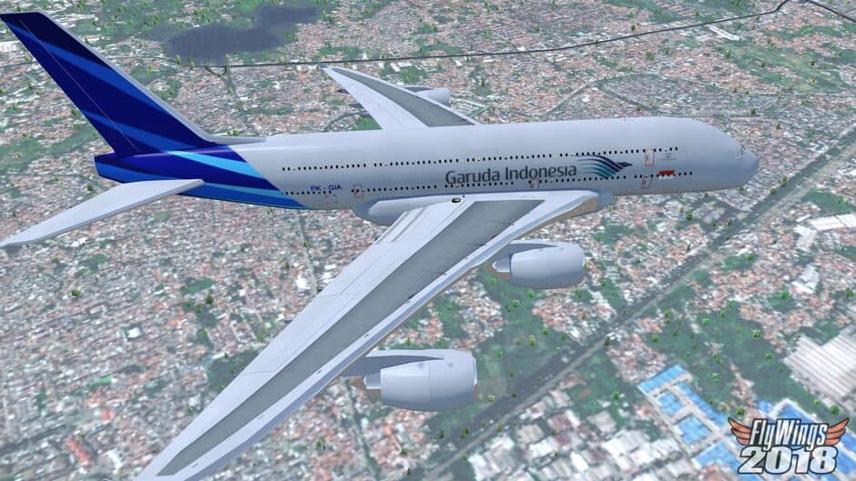 Скриншот 2 из FlyWings 2018 Flight Simulator: Airbus A380 Family