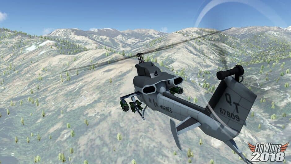 Скриншот 3 из FlyWings 2018 Flight Simulator: Military Helicopters