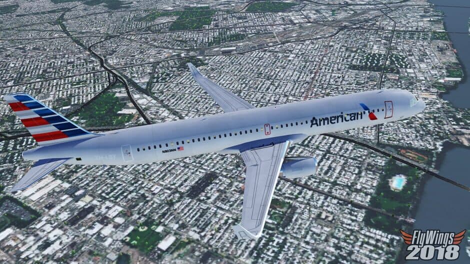 Скриншот 3 из FlyWings 2018 Flight Simulator: Airbus A320 Family