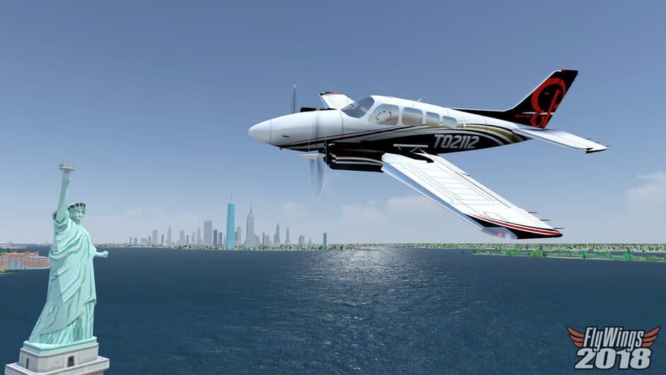 Скриншот 3 из FlyWings 2018 Flight Simulator: Baron G58
