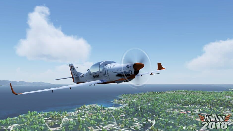 Скриншот 3 из FlyWings 2018 Flight Simulator: Aerobatic Family