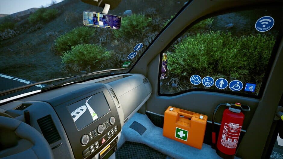 Скриншот 4 из Tourist Bus Simulator: W906