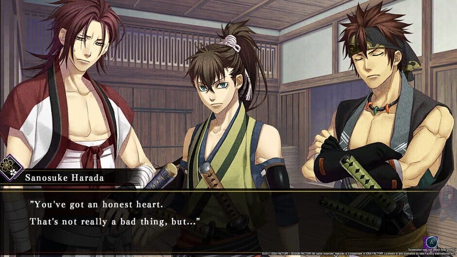 Скриншот 1 из Hakuoki: Kyoto Winds - Winds Treasure Box