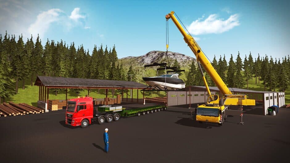 Скриншот 7 из Construction Simulator 2015: Liebherr LTM 1300 6.2
