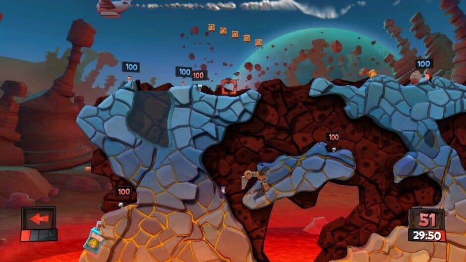 Скриншот 3 из Worms Revolution: Mars Pack