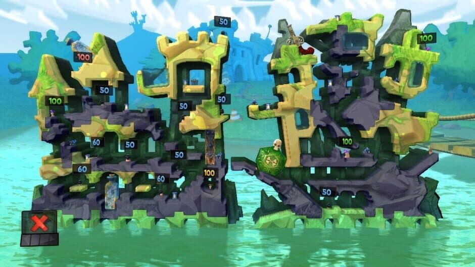 Скриншот 6 из Worms Revolution: Medieval Tales