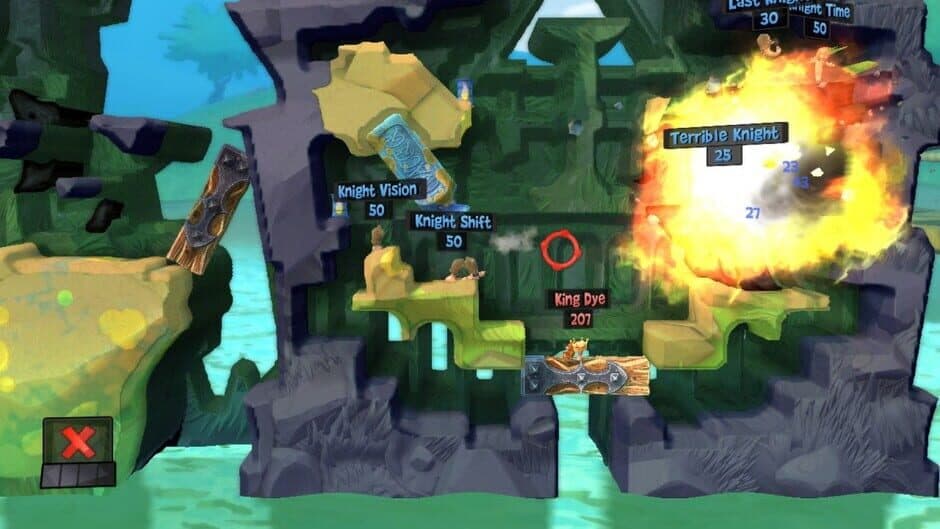 Скриншот 4 из Worms Revolution: Medieval Tales