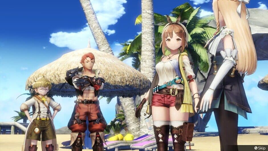 Скриншот 2 из Atelier Ryza: Ever Darkness & the Secret Hideout - "Ever Summer Queen & the Secret Island"