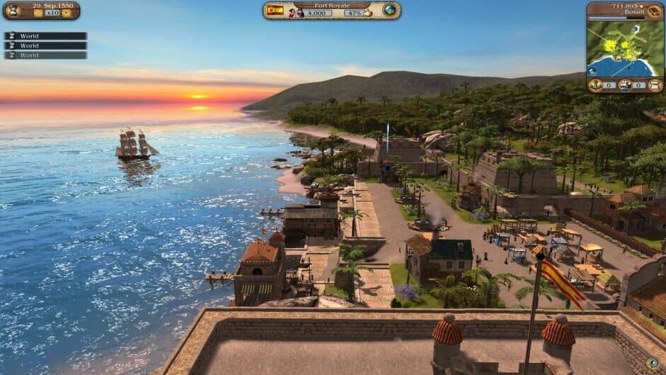 Скриншот 1 из Port Royale 3: New Adventures