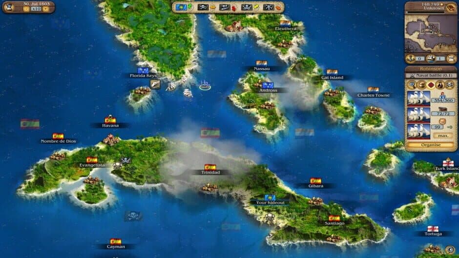 Скриншот 4 из Port Royale 3: Dawn of Pirates