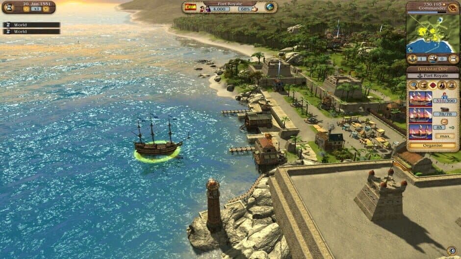 Скриншот 3 из Port Royale 3: New Adventures