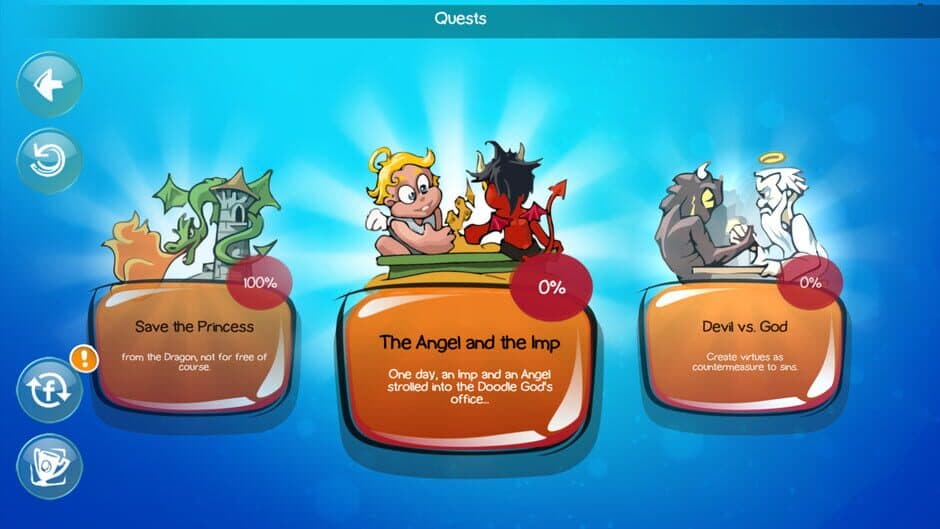 Скриншот 4 из Doodle God Blitz: The Angel and the Imp