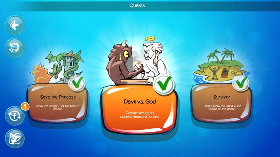 Скриншот 4 из Doodle God Blitz: Devil vs. God