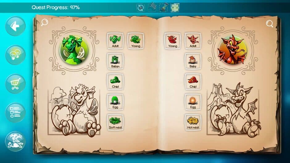 Скриншот 2 из Doodle God Blitz: Train Your Dragon