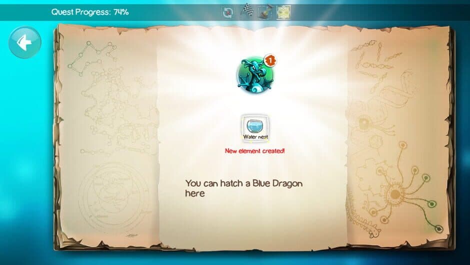 Скриншот 1 из Doodle God Blitz: Train Your Dragon