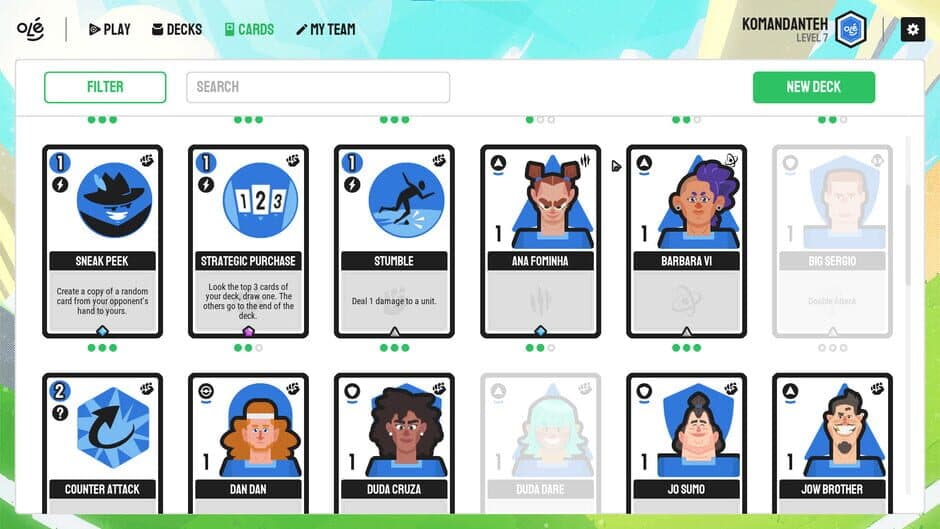 Скриншот 5 из Ole: Card Game