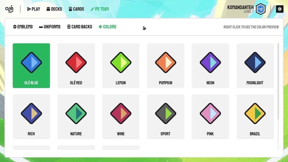 Скриншот 8 из Ole: Card Game