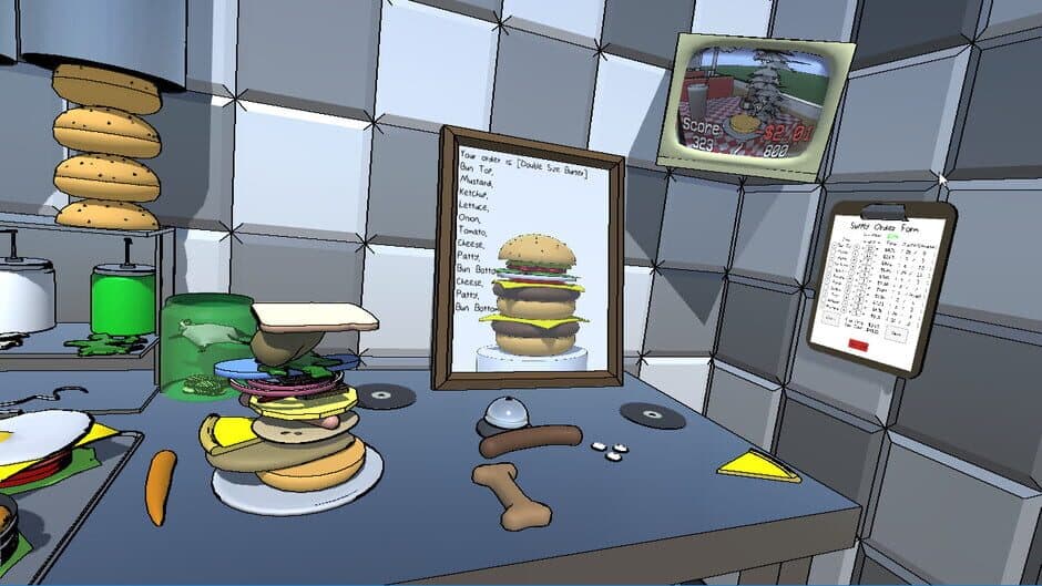 Скриншот 5 из The Blue Box: BurgerGame