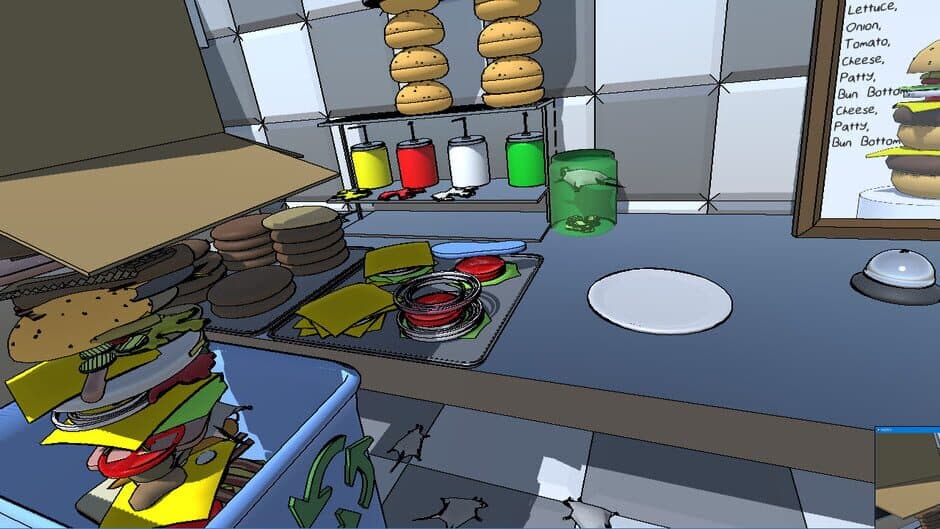 Скриншот 3 из The Blue Box: BurgerGame