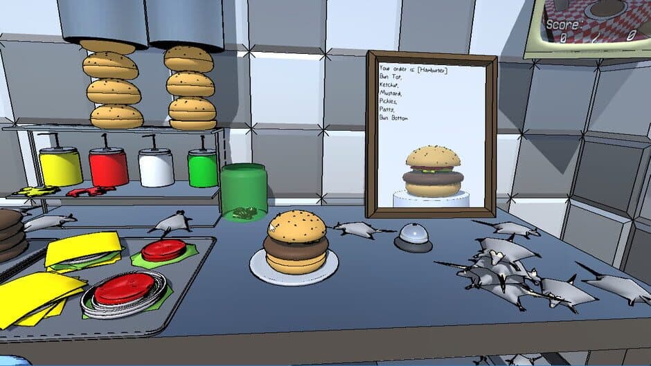 Скриншот 2 из The Blue Box: BurgerGame