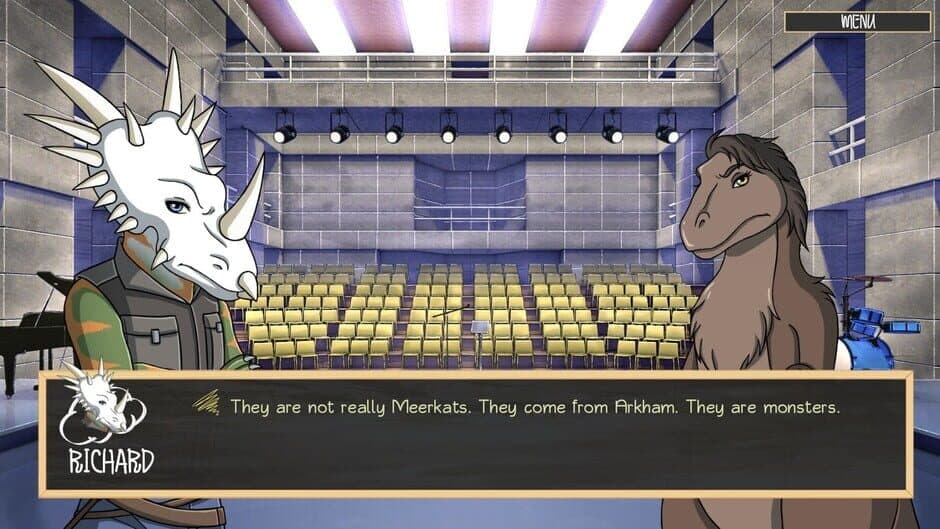 Скриншот 1 из Furry Shakespeare: Dashing Dinosaurs & Sexy Centaurs - The Meerkats from Arkham